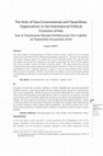 Research paper thumbnail of The Role of Para-Governmental and Paramilitary Organizations in the International Political Economy of Iran