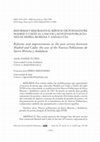 Research paper thumbnail of Reformas y mejoras en el servicio de postas entre Madrid y Cádiz: el caso de las Nuevas Poblaciones de Sierra Morena y Andalucía / Reforms and improvements in the post service between Madrid and Cádiz: the case of the Nuevas Poblaciones de Sierra Morena y Andalucía