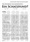 Research paper thumbnail of Die Münzreihe von Niederwerth - Ein Schatzfund?