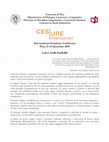 Research paper thumbnail of CALL FOR PAPERS: Graduate Conference "Interruzioni e Cesure" (Pisa, 11-13 dicembre 2019)