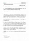 Research paper thumbnail of La investigación histórica sobre comunicación alternativa como un campo en proceso de conformación. El caso de Chile. Historia y comunicación social 24(1) (2019)