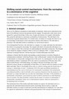 Research paper thumbnail of Shifting social control mechanisms: from the normative to a dominance of the cognitive