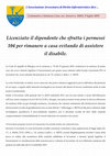 Research paper thumbnail of Permessi 104, al via i controlli degli investigatori.