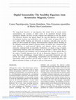 Research paper thumbnail of Digital Sensoriality: The Neolithic Figurines from Koutroulou Magoula, Greece