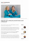 Research paper thumbnail of Inside the story: writing the powerful female world of Wentworth