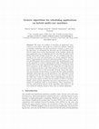 Research paper thumbnail of Generic algorithms for scheduling applications on hybrid multi-core machines