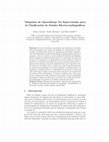 Research paper thumbnail of Máquinas de Aprendizaje No Supervisadas para la Clasificación de Señales Electrocardiográficas