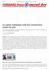 Research paper thumbnail of Co-opted: Ambedkar with the Constitution under his arm