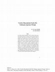 Research paper thumbnail of Terörle Mücadeleye Farklı Bir Bakış: Japonya Örneği [A Different Perspective to Counter Terrorism: The Japanese Case]