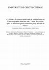 Research paper thumbnail of L'impact du concept de totalitarisme sur l'historiographie française sur l'Union Soviétique après la Deuxième Guerre Mondiale jusqu'à la fin du siècle.