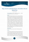 Research paper thumbnail of Raça, racismo e operações de paz: uma análise crítica da MINUSTAH