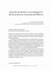 Research paper thumbnail of Aportes recientes a la investigación de las prácticas musicales de México