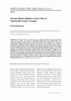 Research paper thumbnail of Persian Master Builders in the Cities of Nineteenth-Century Georgia