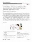 Research paper thumbnail of Electrospun polyvinyl alcohol membranes incorporated with green synthesized silver nanoparticles for wound dressing applications