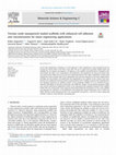 Research paper thumbnail of Yttrium oxide nanoparticle loaded scaffolds with enhanced cell adhesion and vascularization for tissue engineering applications