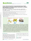 Research paper thumbnail of Cerium Oxide Nanoparticle Incorporated Electrospun Poly(3- hydroxybutyrate-co-3-hydroxyvalerate) Membranes for Diabetic Wound Healing Applications