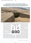 Research paper thumbnail of Tomb Security during the Early Dynastic Period