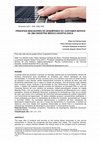 Research paper thumbnail of PRINCIPAIS INDICADORES DE DESEMPENHO DO CUSTOMER SERVICE DE UMA INDÚSTRIA MÉDICO-ODONTOLÓGICA Para citar este artículo puede utilizar el siguiente formato