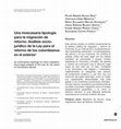 Research paper thumbnail of Una innecesaria tipología para la migración de retorno. Análisis sociojurídico de la Ley para el retorno de los colombianos en el exterior.