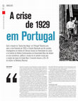 Research paper thumbnail of A crise de 1929 em Portugal (Jornal de Negócios, 26.06.2019)