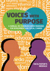 Research paper thumbnail of Voices with Purpose – A Manual on Communication Strategies for Development and Social Change. Facilitator’s Module