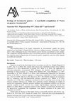 Research paper thumbnail of Ecology of Ascomycete genera – A searchable compilation of “Notes on genera: Ascomycota”