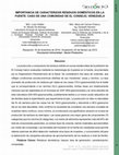 Research paper thumbnail of Importancia de caracterizar residuos domésticos en la fuente: caso de una comunidad de El Consejo, Venezuela.