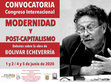 Research paper thumbnail of Debates sobre la obra de BOLIVAR ECHEVERRÍA CONVOCATORIA Congreso Internacional 1 y 2 / 4 y 5 de junio de 2020