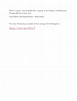 Research paper thumbnail of Words, Concepts, and the Middle Way: Language in the Traditions of Madhyamaka Thought (JIP Special Issue 2019