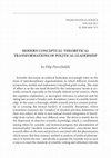 Research paper thumbnail of Modern Conceptual-Theoretical Transformations of Political Leadership