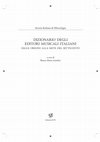 Research paper thumbnail of Bisagni, Giuseppe; Carrara, Giovanni Francesco; De Franceschi, Giovanni Antonio; Maringo, Giovanni Battista; Martarello, Antonio e Santo D'Angelo; Piffari, Achille; Scaglione, Pietro e Santo D'Angelo; Terranova, Francesco; Venetiano (Il)