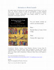 Research paper thumbnail of By invitation only: Book Launch – Oxford, 20 August