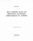 Research paper thumbnail of Les latrines dans les provinces gauloises, germaniques et alpines,  Paris.