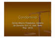 Research paper thumbnail of Powerpoint del derecho real de condominio