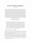 Research paper thumbnail of Process Mining Manifesto