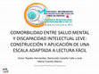 Research paper thumbnail of Comorbilidad entre Salud Mental y Discapacidad Intelectual  Leve: Construcción y Aplicación de una Escala Adaptada a Lectura Fácil