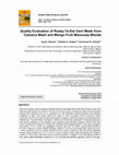 Research paper thumbnail of Quality Evaluation of Ready-To-Eat Garri Made from Cassava Mash and Mango Fruit Mesocarp Blends