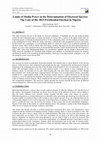 Research paper thumbnail of Limits of Media Power in the Determination of Electoral Success: The Case of the 2015 Presidential Election in Nigeria