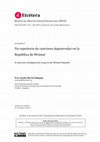 Research paper thumbnail of Un repertorio de canciones degeneradas en la República de Weimar