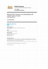 Research paper thumbnail of Reseña de: M. Alvar Ezquerra: Las nomenclaturas del español (siglos XV-XIX). Madrid: Liceus, 2013. 721 p. (Estudios. Lengua española), en Bulletin Hispanique (ISSN 0007-4640) 117/1 (2015), pp. 375-378