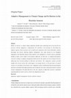 Research paper thumbnail of Adaptive Management to Climate Change and Its Barriers in the Brazilian Amazon