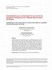 Research paper thumbnail of Contribuição para a construção de uma teoria da jurisdição compatível com o Estado Democrático de Direito