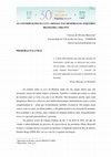 Research paper thumbnail of AS CONTRIBUIÇÕES DA LUTA ARMADA NAS MEMÓRIAS DA ESQUERDA BRASILEIRA (1968-1974