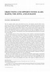 Research paper thumbnail of Objections and Opportunities: Karl Barth, the Jews, and Judaism