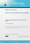 Research paper thumbnail of Cómo leer la omisión de una familia