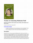 Research paper thumbnail of Treatise on Awakening Mahāyāna Faith