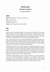 Research paper thumbnail of Zygmunt Bauman: Küreselleşme / Toplumsal Sonuçları (Kitap Özeti)