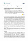 Research paper thumbnail of Perceived Value and Customer Adoption of Electric and Hybrid Vehicles