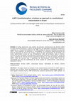 Research paper thumbnail of LGBTI Constitutionalism: a bottom-up approach to constitutional interpretation in Brazil Constitucionalismo LGBTI: uma abordagem desde abaixo da interpretação constitucional no Brasil