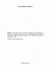 Research paper thumbnail of Produto 1 - Documento Técnico contendo metodologia para elaboração de documento de referência (Texto-Base) da 3ª Conferência Nacional de Políticas Públicas de Direitos Humanos de Lésbicas, Gays, Bissexuais, Travestis e Transexuais - LGBT (2015)